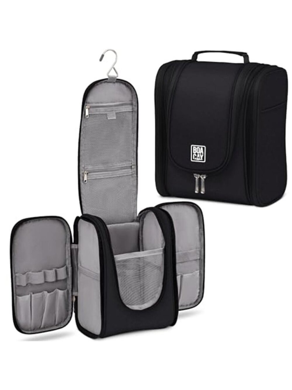 Hanging Toiletry Bag Travel Organizer Waterproof Makeup Cosmetic Dopp Kit Medium